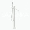 LOOK free standing single level shower mixer latte/white mat LQ2580LAT