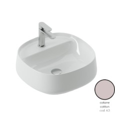 Artceram Whisky 45 umywalka nablatowa cotton WHL001 63:34