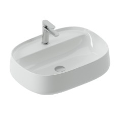 Artceram Whisky 60 umywalka nablatowa biały mat WHL002 05:34