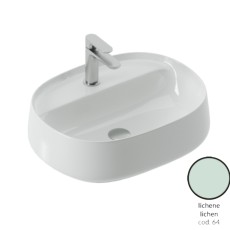 Artceram Whisky 53 umywalka nablatowa lichen zielony połysk WHL003 64:34