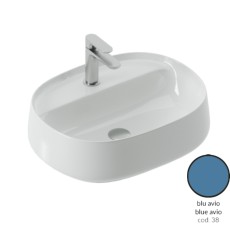 Artceram Whisky 53 umywalka nablatowa pale blue WHL003 65:34