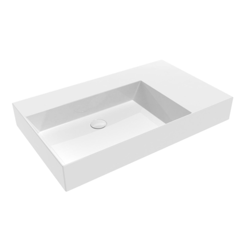 Flaminia AppLight 85cm  umywalka nablatowa / wisząca  biały połysk