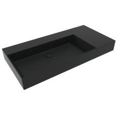 Flaminia AppLight 10551 countertop washbasin/wall hung CARBONE AP10551CAR