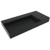 Flaminia AppLight 10551 countertop washbasin/wall hung CARBONE AP10551CAR