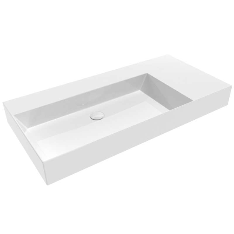 Flaminia AppLight 105 cm  umywalka nablatowa / wisząca biały połyk AP10551