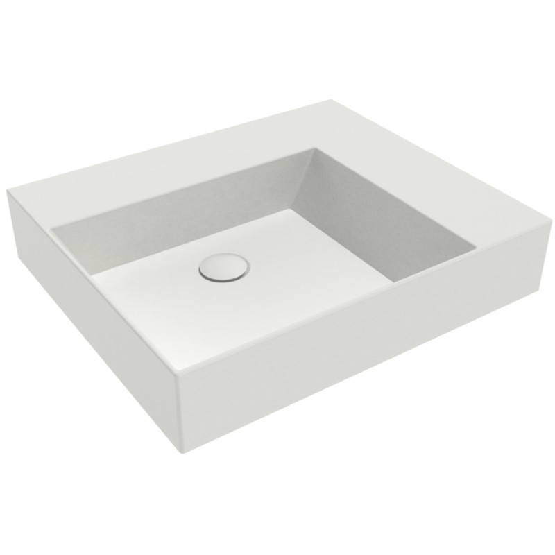 Flaminia AppLight 60 cm umywalka nablatowa / wisząca biały mat  LATTE AP6051LAT