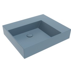 Flaminia AppLight 60 cm umywalka nablatowa / wisząca niebieski  NUVOLA AP6051NUV