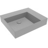 Flaminia AppLight 60 cm umywalka nablatowa / wisząca szary  CENERE AP6051CEN