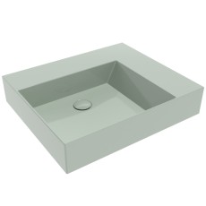 Flaminia AppLight 60 cm umywalka nablatowa / wisząca zielony VERDE GIADA AP6051VG