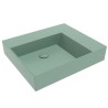 Flaminia AppLight 60 cm umywalka nablatowa / wisząca zielony mat MENTA AP6051ME