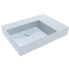 Flaminia AppLight 7051  umywalka nablatowa / wisząca/ na szafce podumywalkowej  azzurro polvere