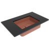 Flaminia Miniwash 48 under-counter washbasin Terracotta MW48SP MW48SPTC