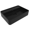 Flaminia Miniwash countertop washbasin 60 black matt MW60PRCAR