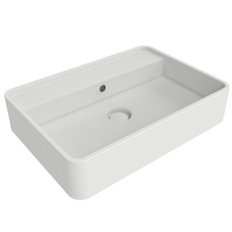 Flaminia Miniwash umywalka nablatowa 60 cm Biały mat MW60PRLAT