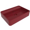 Flaminia Miniwash countertop washbasin 60 Rosso rubens MW60PRRRU