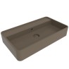 Flaminia Miniwash umywalka nablatowa 75cm fango MW75PRFAN