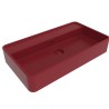 Flaminia Miniwash washbasin countertop 75 rosso rubens MW75PRRRU