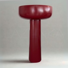 Flaminia Bonola umywalka stojaca na postumecie 46cm, rosso rubens BN46A +BN50C