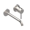 Flaminia Stil wall-mounted washbasin tap with spout 20 cm brushed stainless steel ST3059ACC