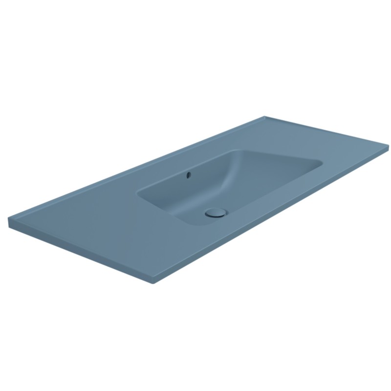 Flaminia Bloom 120 wall-hung/cabinet-mounted console washbasin nuvola BM120LNUV