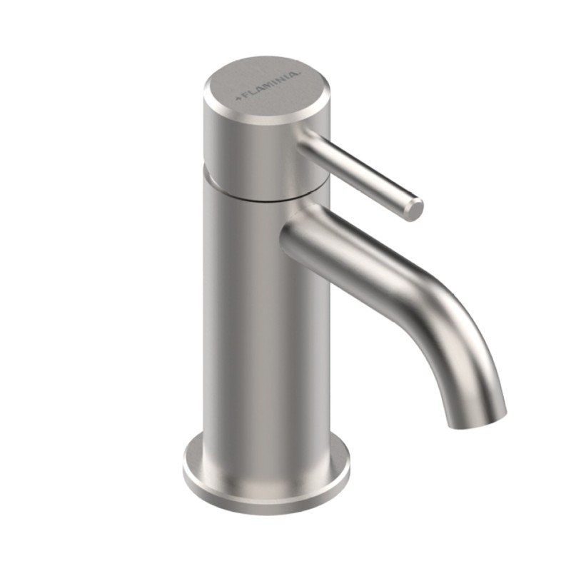 Flaminia Stil bateria bidetowa 16 cm bez korka stal szczotkowana ST4070ACC