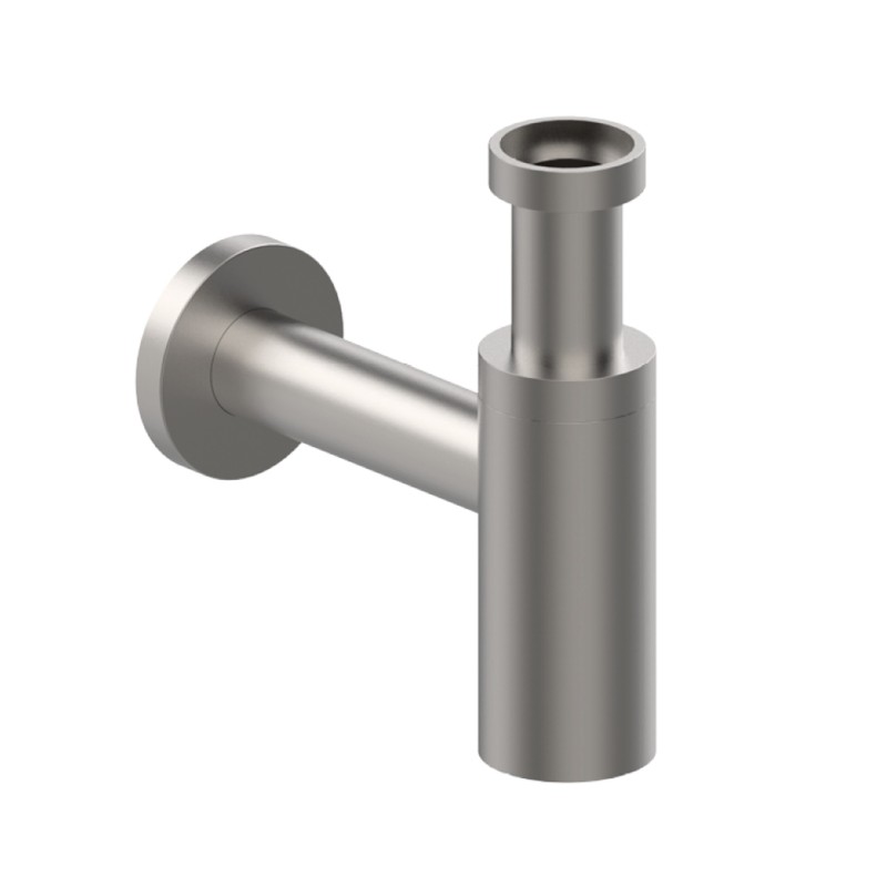 Flaminia Stil Basin siphon brushed steel STSIFLXACC
