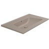 Flaminia Bloom 85 wall-hung/cabinet-mounted console washbasin argilla BM85LARG