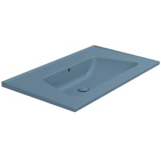 Flaminia Bloom 85 wall-hung/cabinet-mounted console washbasin nuvola BM85LNUV