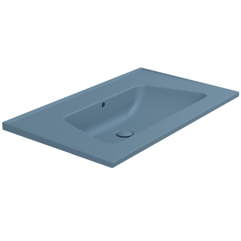 Flaminia Bloom 85 wall-hung/cabinet-mounted console washbasin nuvola BM85LNUV
