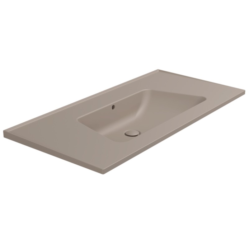 Flaminia Bloom 105 umywalka konsola wisząca Argilla BM105LARG