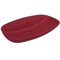 Flaminia Nuda 85 basin countertop/wall hung  red/ rosso rubens 5081RRU