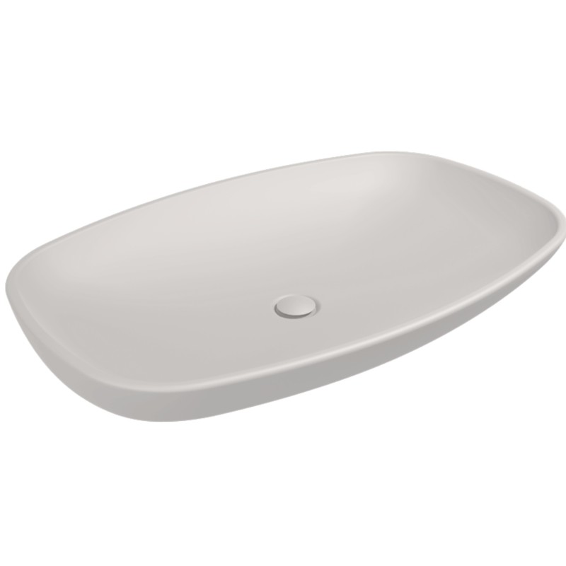 Flaminia Nuda 85 umywalka nablatowa biały mat / Latte / Milky White 5080LAT