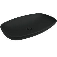 Flaminia Nuda 85 basin countertop black matt/ carbone 5080CAR