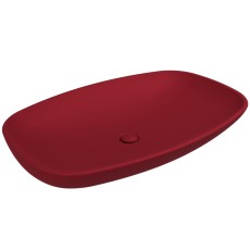 Flaminia Nuda 85 basin countertop rosso rubens 5080RRU