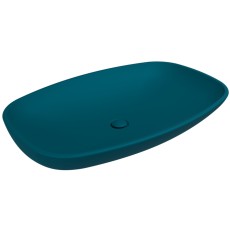 Flaminia Nuda 85 basin countertop petrolio 5080PET