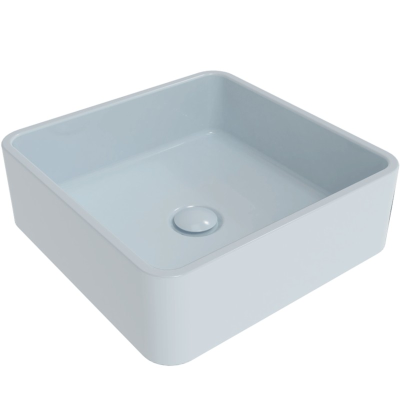 Flaminia Miniwash 40 umywalka nablatowa - wiszaca Azzurro polvere MWL40AP