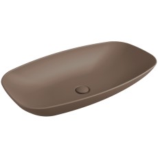 Flaminia Nudaslim 75 basin countertop/wall hung fango ND75LFAN