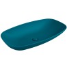 Flaminia Nudaslim 75 basin countertop/wall hung petrolio ND75LPET