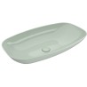 Flaminia Nudaslim 75 basin countertop/wall hung verde giada ND75LVG
