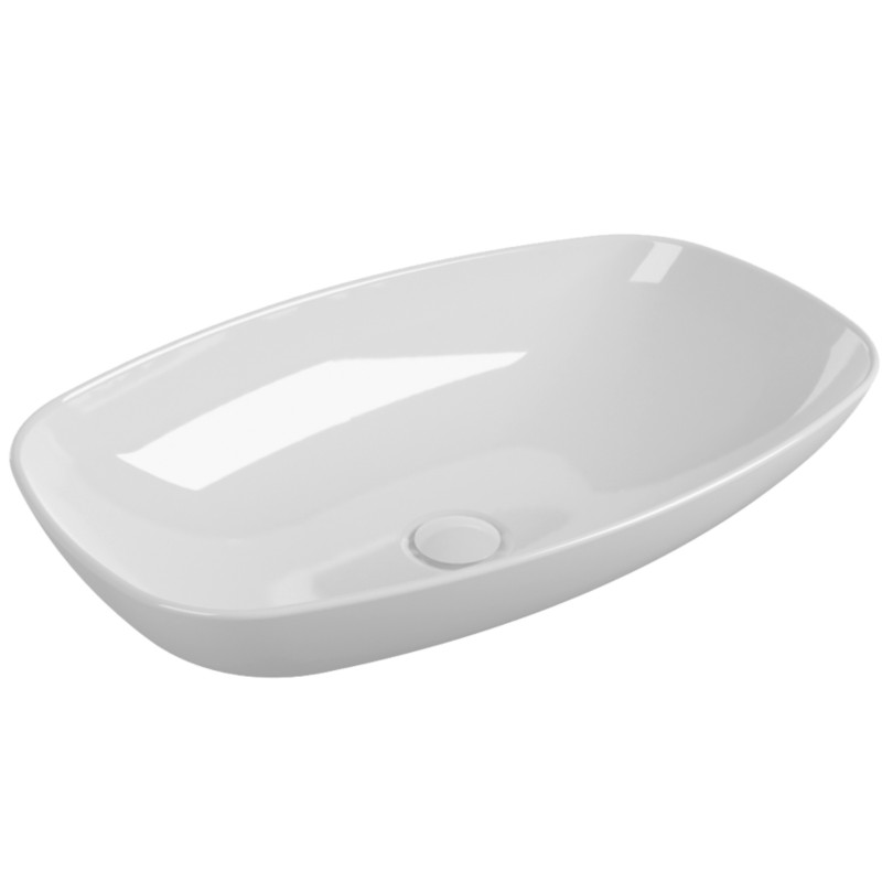 Flaminia Nudaslim 60 basin countertop/wall hung ND60L white shine