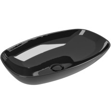 Flaminia Nudaslim 60 basin countertop/wall hung black shine ND60LNER