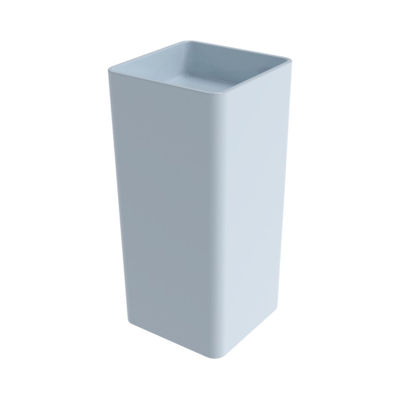 Flaminia Monowash niebieska umywalka stojąca przyścienna MW40PAP Azzurro Polvere