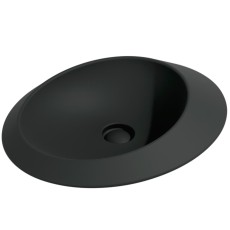 Flaminia Spire 58 umywalka nablatowa, SP58ACAR czarny mat