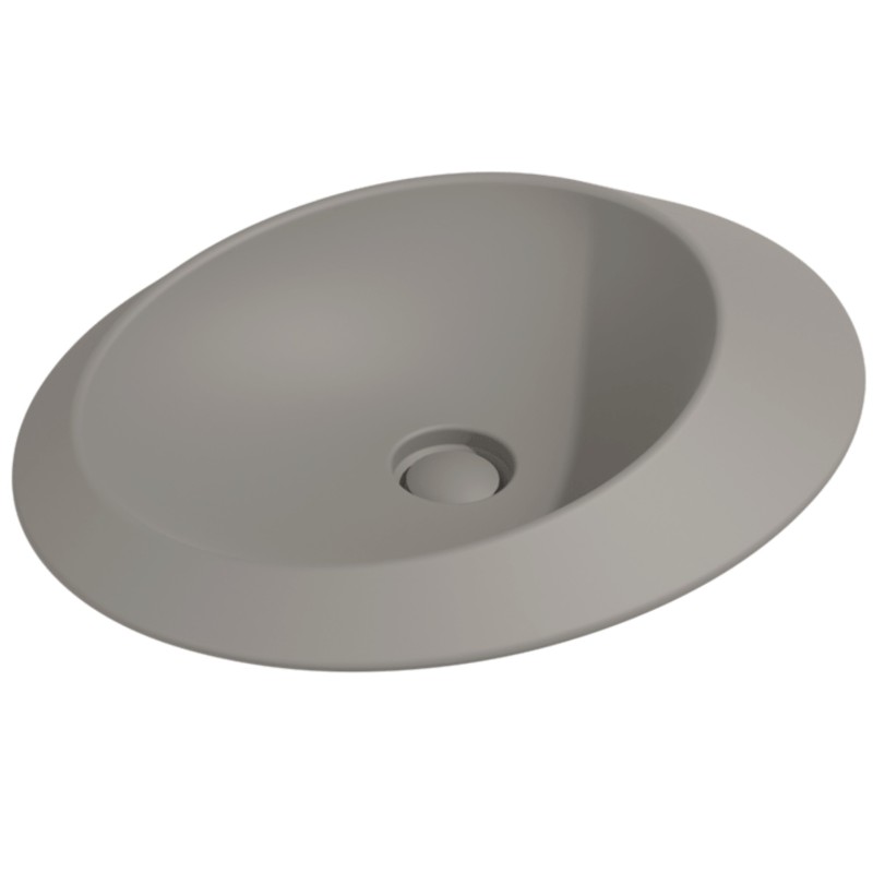 Flaminia Spire 58 umywalka nablatowa, SP58ACEN cenere