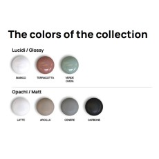 Flaminia Astra miska wc stojąca Goclean z deska wolnoopadającą Terracotta połysk