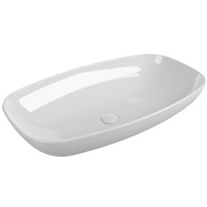 Flaminia Nudaslim 75 basin countertop white shine ND75A
