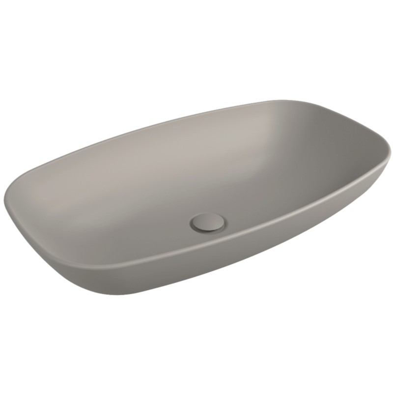 Flaminia Nudaslim 75 umywalka nablatowa ND75ACEN cenere