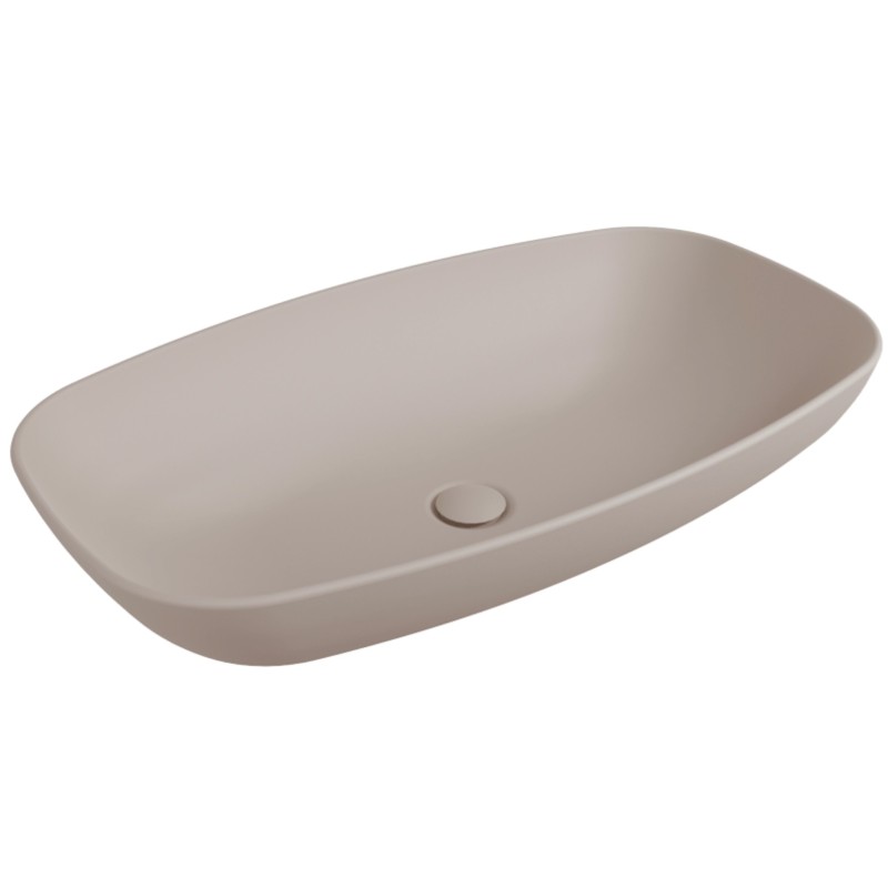 Flaminia Nudaslim 75 umywalka nablatowa ND75AARG Argilla