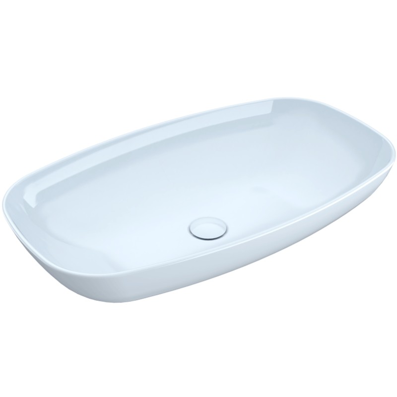 Flaminia Nudaslim 75 umywalka nablatowa ND75AAP azzurro polvere