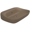 Flaminia Fluo basin countertop/wall hung 70 cm fango FU70LFAN
